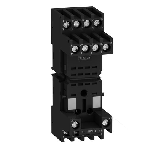 Relay socket RXZE2M114M 4-pole - Harvesso